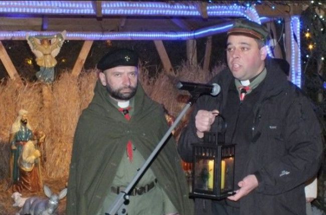 Przekazanie Betlejemskiego Światełka Pokoju