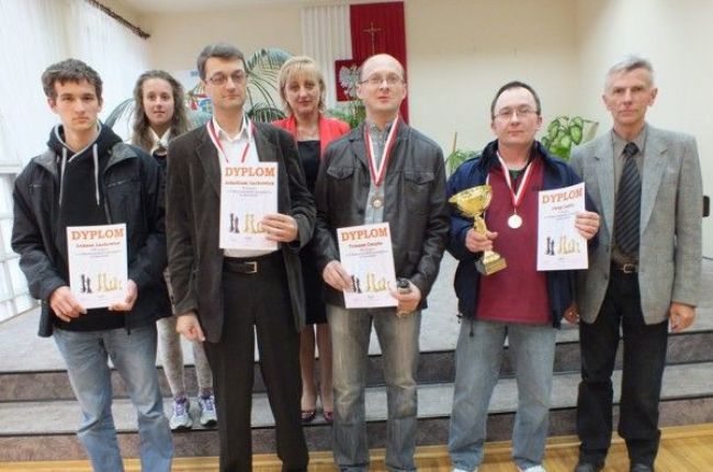 Jerzy Lelito Mistrzem Siemiatycz w Szachach 2014