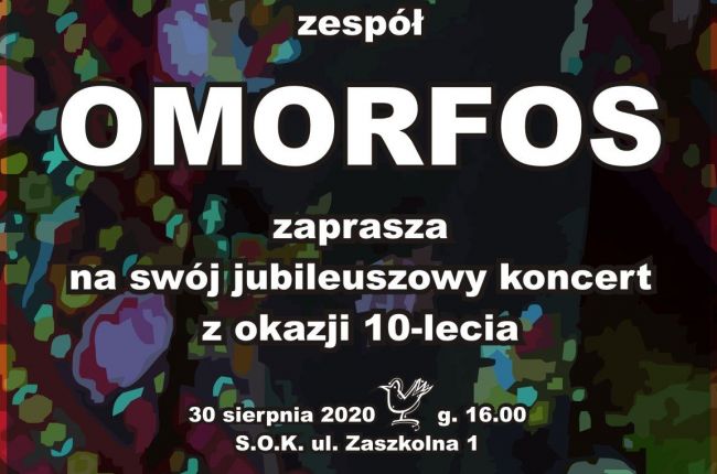 Koncert jubileuszowy zespołu Omorfos z okazji 10-lecia.