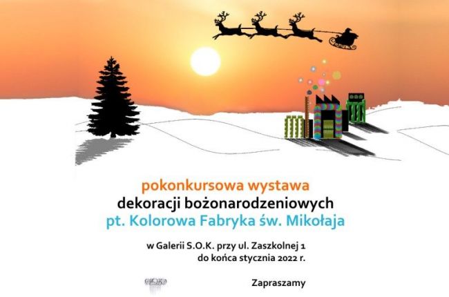 Wystawa "Kolorowa Fabryka św. Mikołaja".