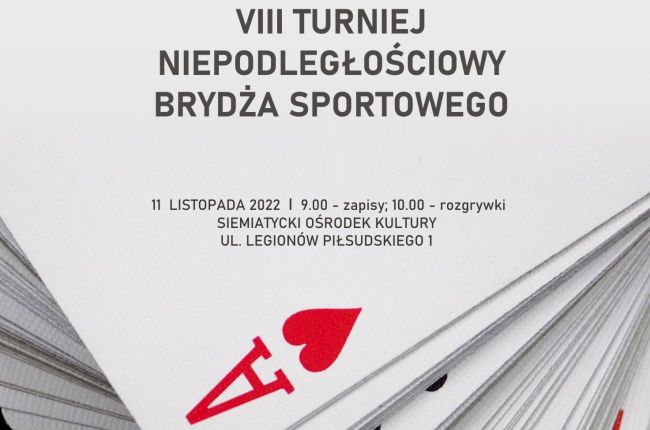 VIII Turniej Niepodległościowy Brydża Sportowego