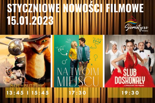 Styczniowe nowości filmowe w Siemiatyczach