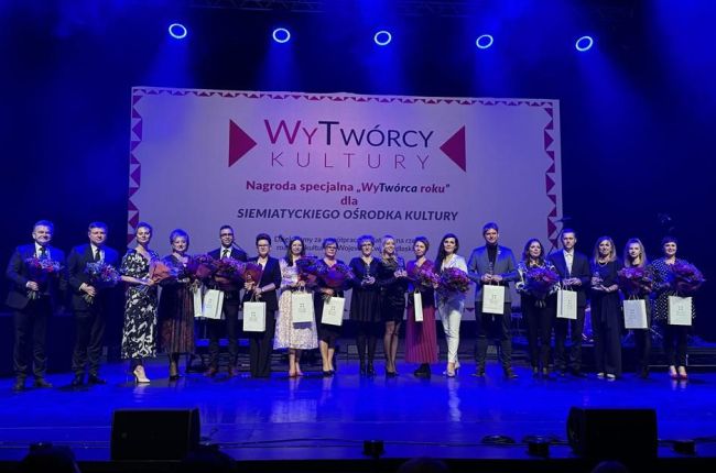 Siemiatycki Ośrodek Kultury wyróżniony tytułem „Wy Twórca Roku 2024”