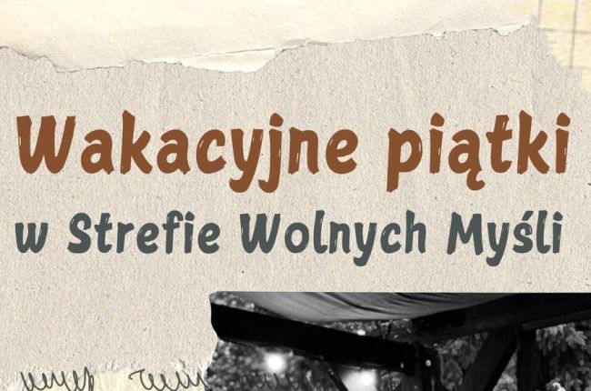 Wakacyjne piątki koncert Łukasza Kraujutowicza
