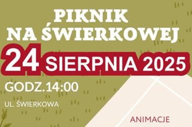 Piknik na Świerkowej — 24 sierpnia