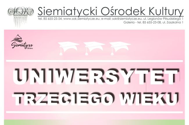 Uniwersytet Trzeciego Wieku - 19 maja 2026