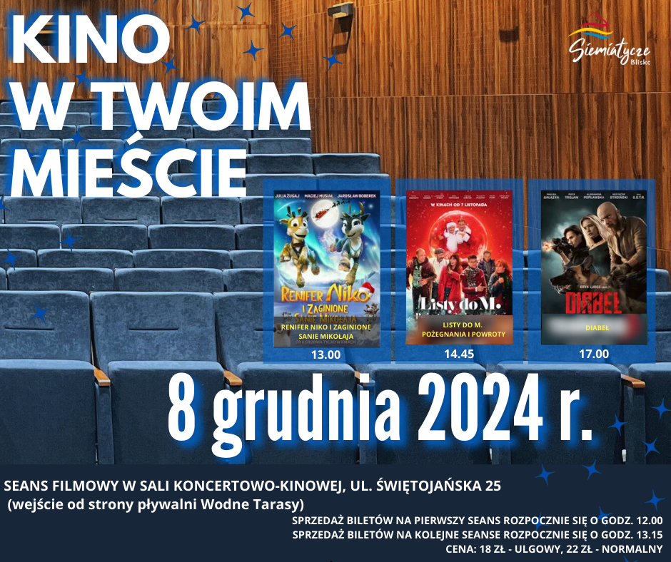 Kino w Twoim Mieście – 8 grudnia