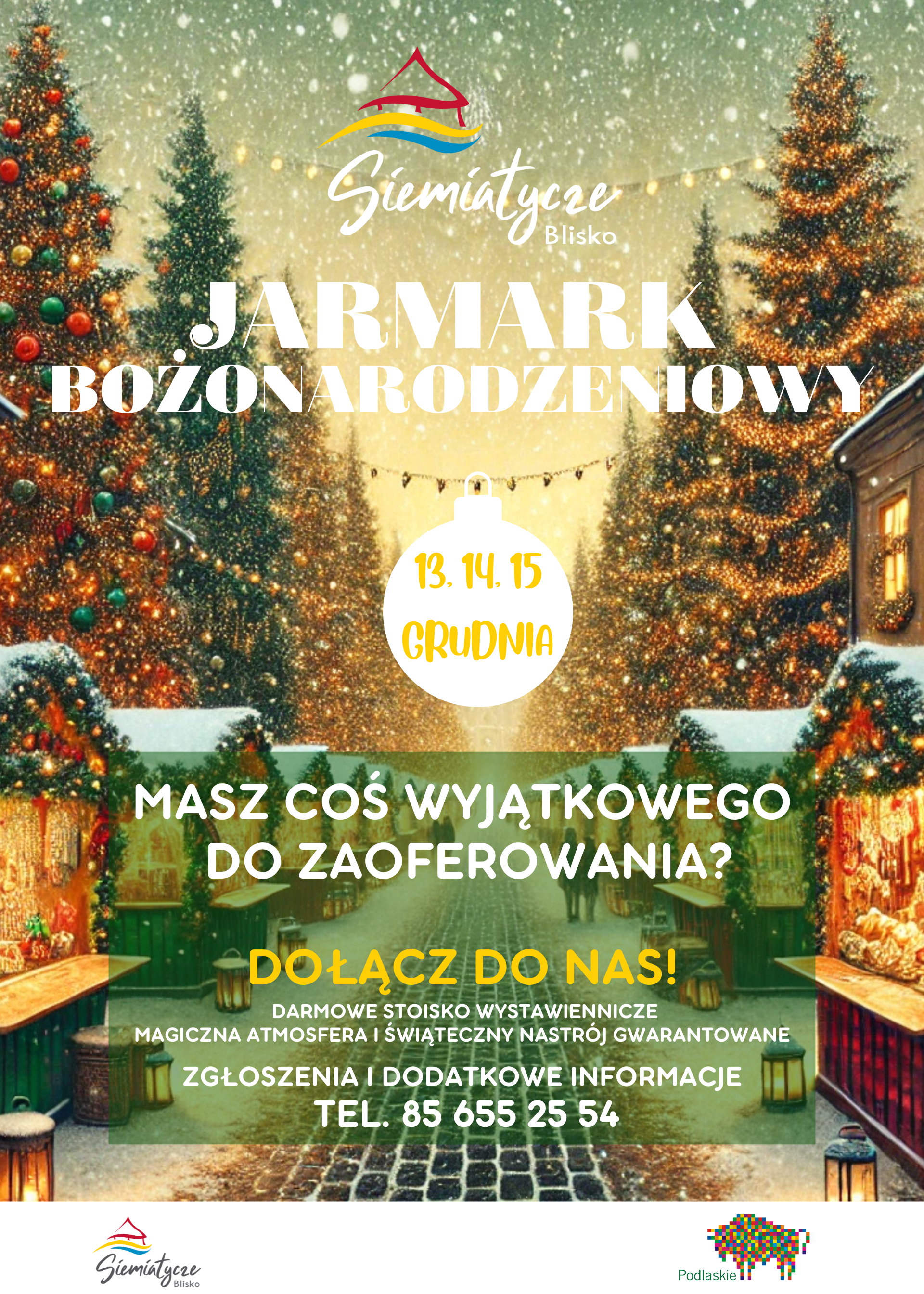 Jarmark Bożonarodzeniowy w Siemiatyczach