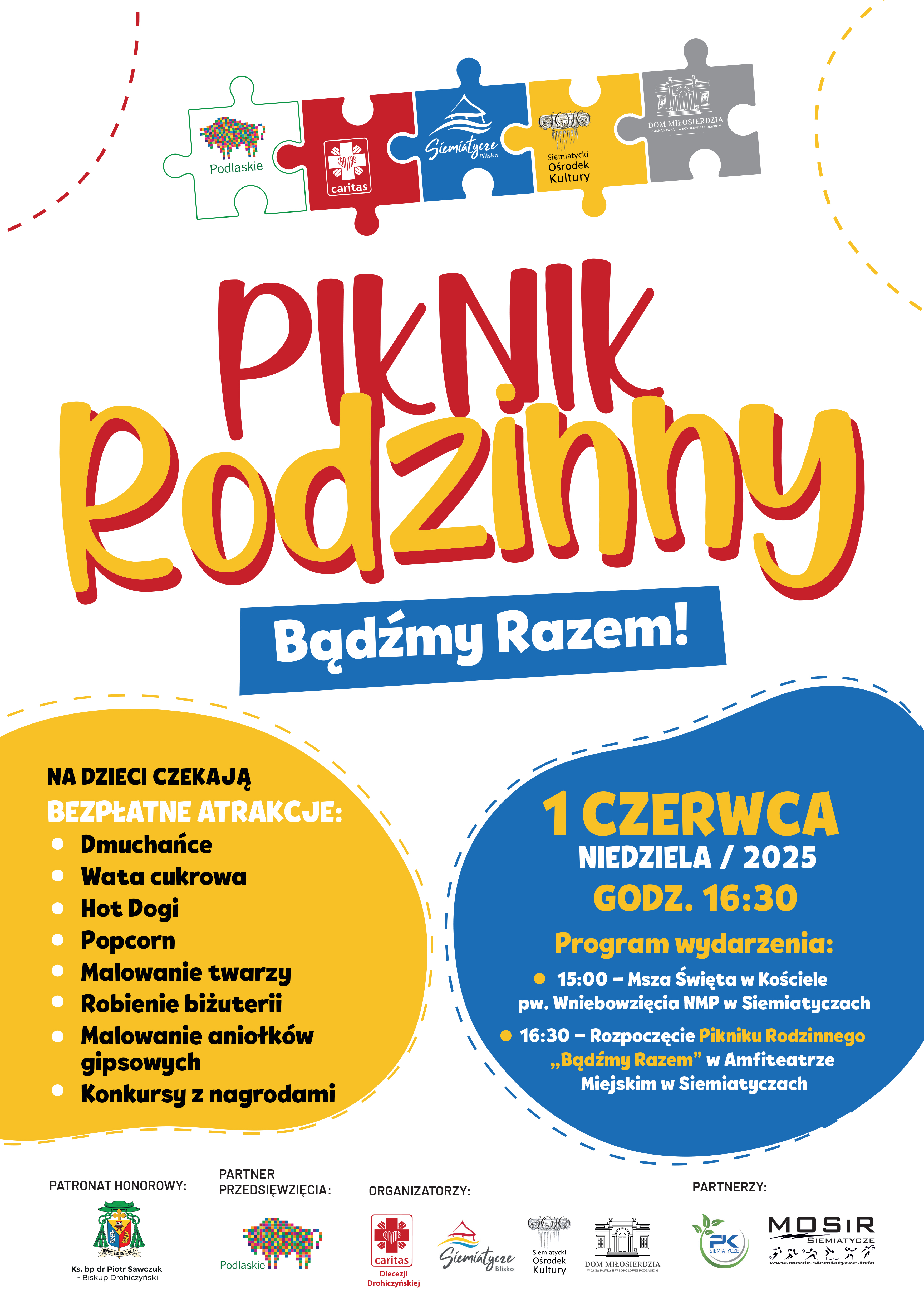 Piknik Rodzinny z okazji Dnia Dziecka  "BĄDŹMY RAZEM"  2025